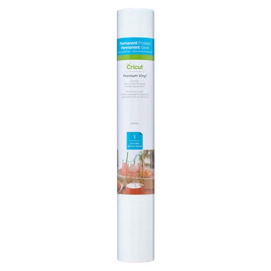 Cricut® Premium Frosted Vinyl, Opaque